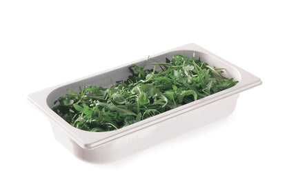 Gastronormbak GN 1/3 wit polycarbonaat, HENDI, GN 1/3, 2,5L, Wit, 325x176x(H)65mm