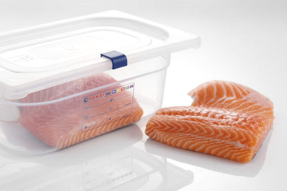 Deksel voor GN containers polypropyleen, HENDI, GN 1/9, Transparant, 176x108mm