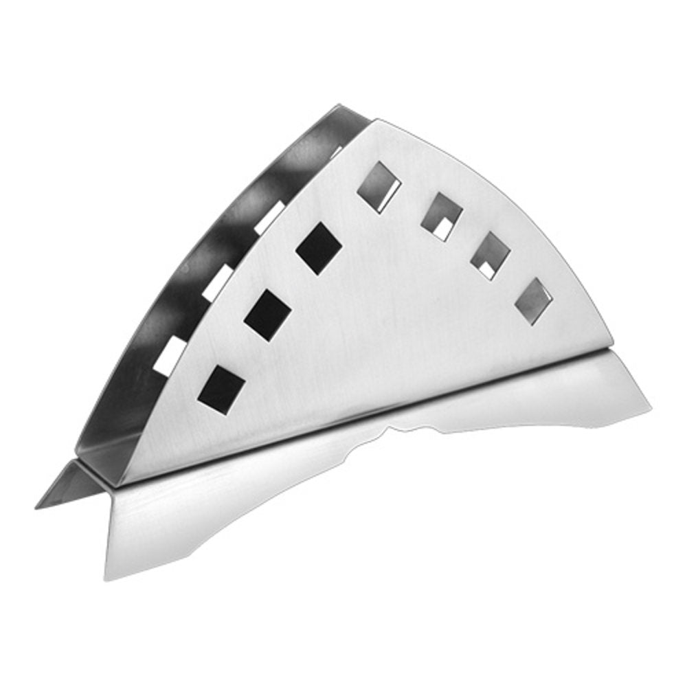 Servethouder - RVS Servettenhouder - Op stevige voet - 180x100x40 mm